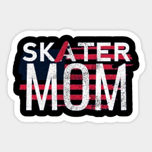 All American Skater Mom Sticker